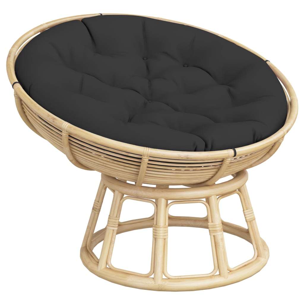 Zitkussen rond Ø 100x11 cm oxford stof zwart is nu te koop bij PeponiXL, paradijselijk wonen!