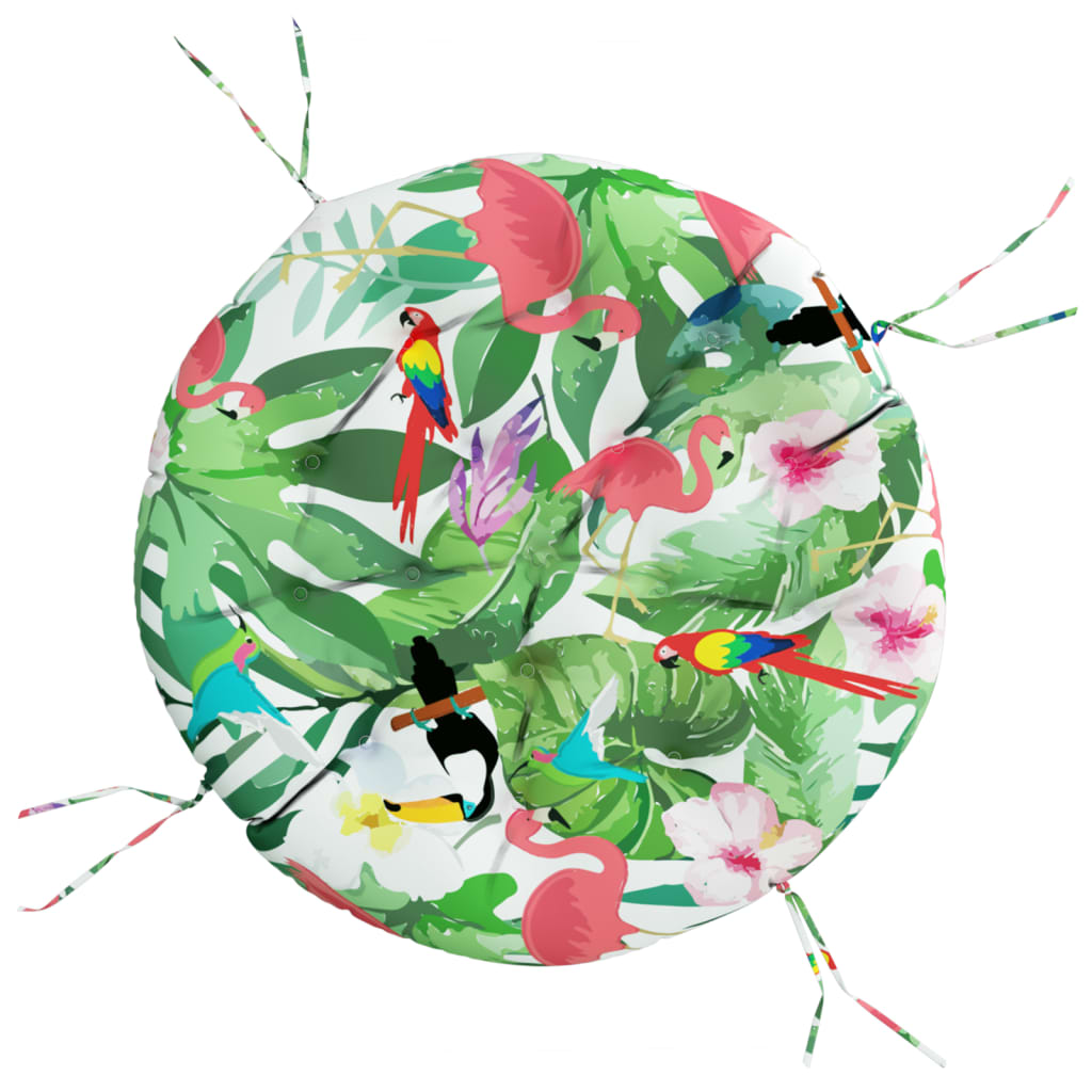 Kussen rond Ø 100x11 cm oxford stof meerkleurig is nu te koop bij PeponiXL, paradijselijk wonen!