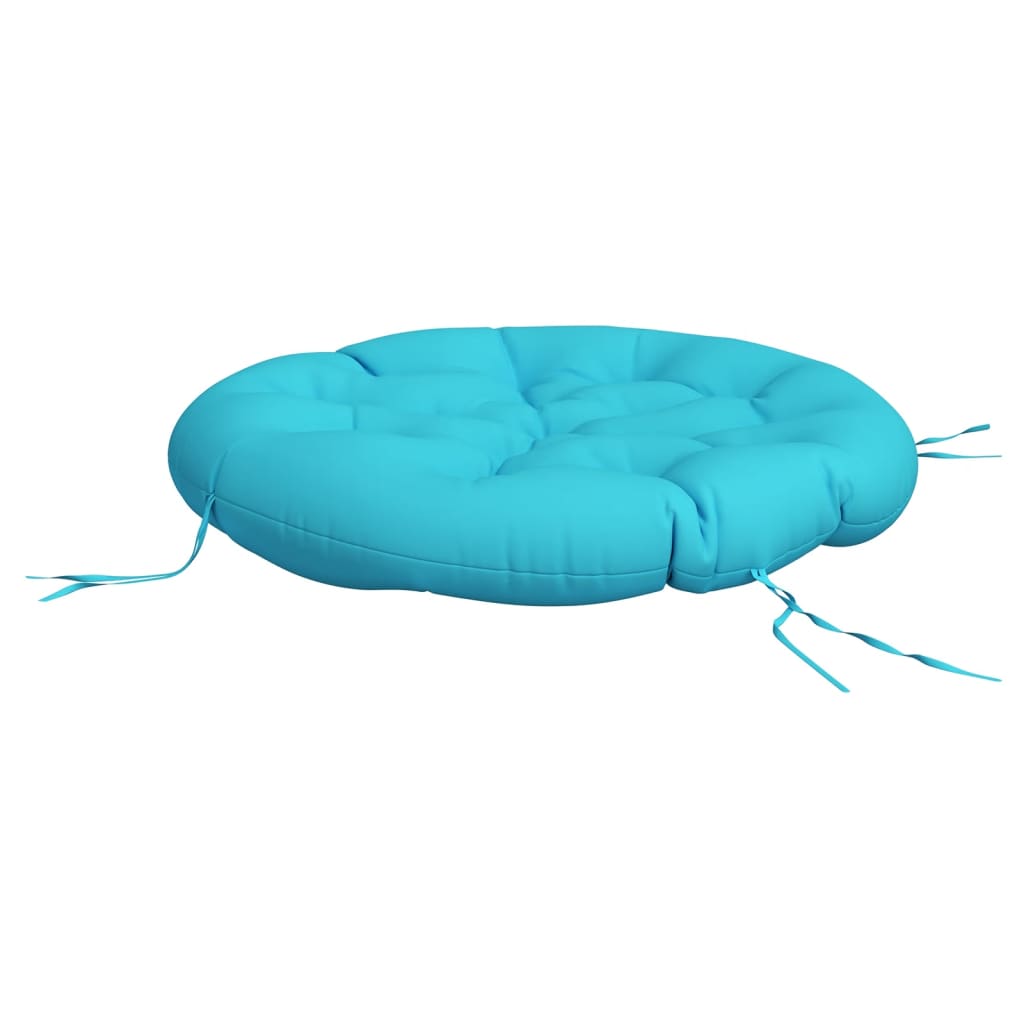Zitkussen rond Ø 100x11 cm oxford stof turquoise is nu te koop bij PeponiXL, paradijselijk wonen!