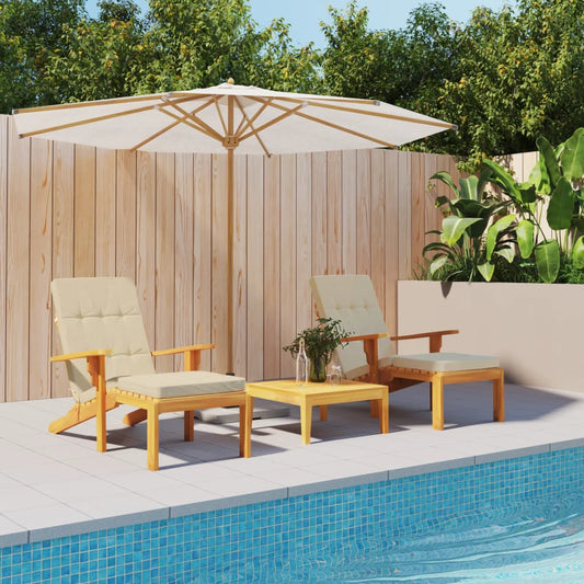 Terrasstoelkussens 2 st oxford stof beige is nu te koop bij PeponiXL, paradijselijk wonen!