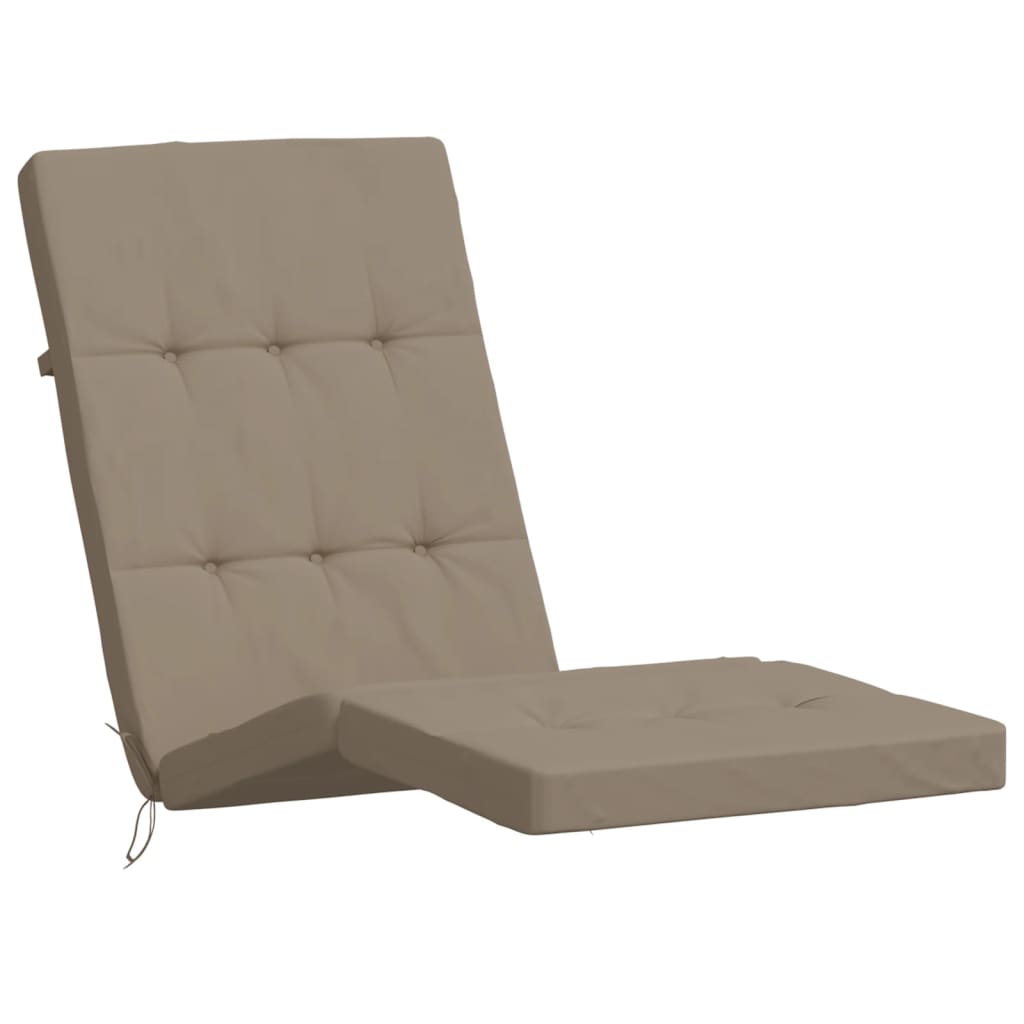Terrasstoelkussens 2 st oxford stof taupe is nu te koop bij PeponiXL, paradijselijk wonen!