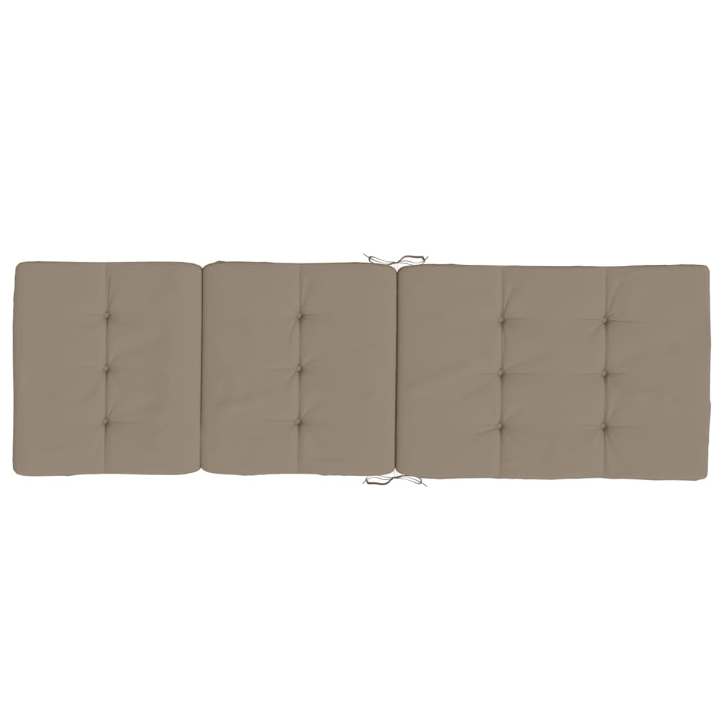 Terrasstoelkussens 2 st oxford stof taupe is nu te koop bij PeponiXL, paradijselijk wonen!