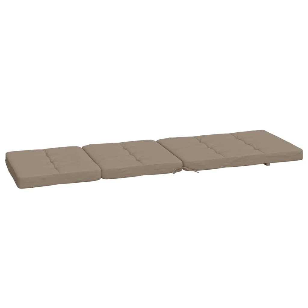 Terrasstoelkussens 2 st oxford stof taupe is nu te koop bij PeponiXL, paradijselijk wonen!