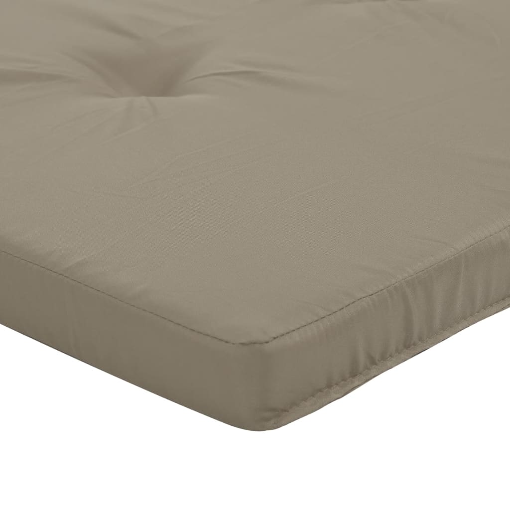 Terrasstoelkussens 2 st oxford stof taupe is nu te koop bij PeponiXL, paradijselijk wonen!