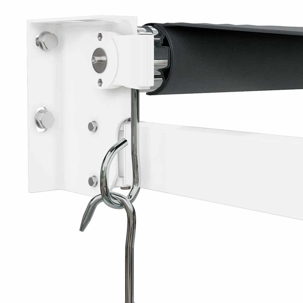 Luifel uittrekbaar 3,5x2,5 m stof en aluminium antracietkleurig is nu te koop bij PeponiXL, paradijselijk wonen!