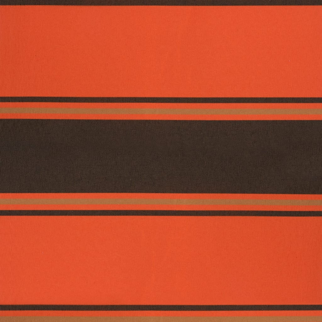 Luifel uittrekbaar 4x3 m stof en aluminium oranje en bruin is nu te koop bij PeponiXL, paradijselijk wonen!