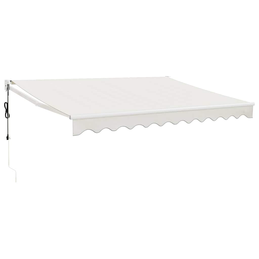 Luifel automatisch uitschuifbaar 3x2,5 m crèmekleurig is nu te koop bij PeponiXL, paradijselijk wonen!