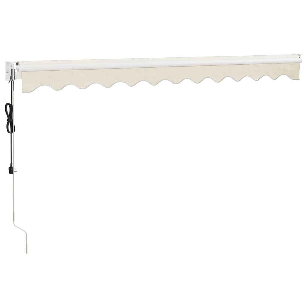 Luifel automatisch uitschuifbaar 3x2,5 m crèmekleurig is nu te koop bij PeponiXL, paradijselijk wonen!