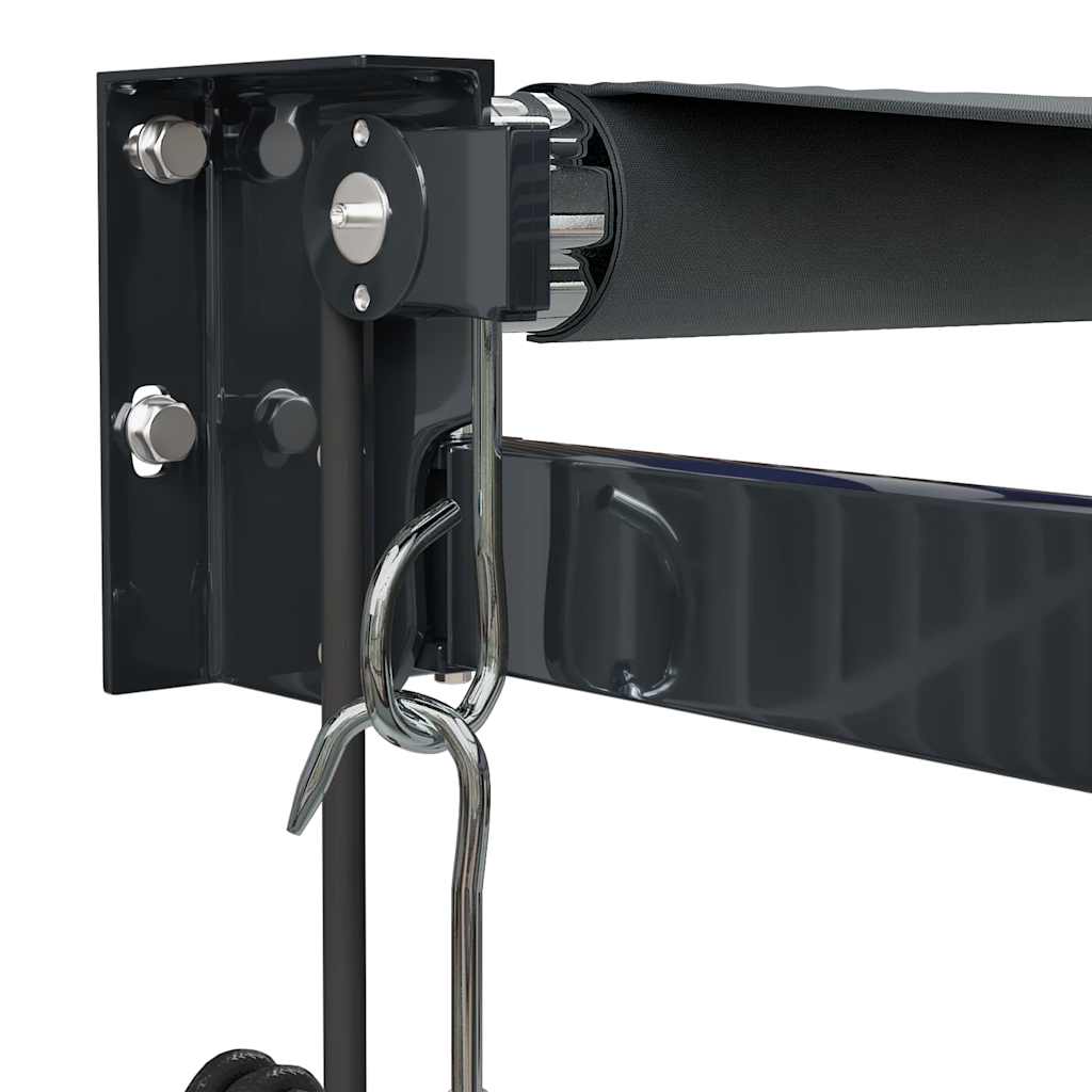 Luifel elektrisch uitschuifbaar 3,5x2,5 m antracietkleurig is nu te koop bij PeponiXL, paradijselijk wonen!