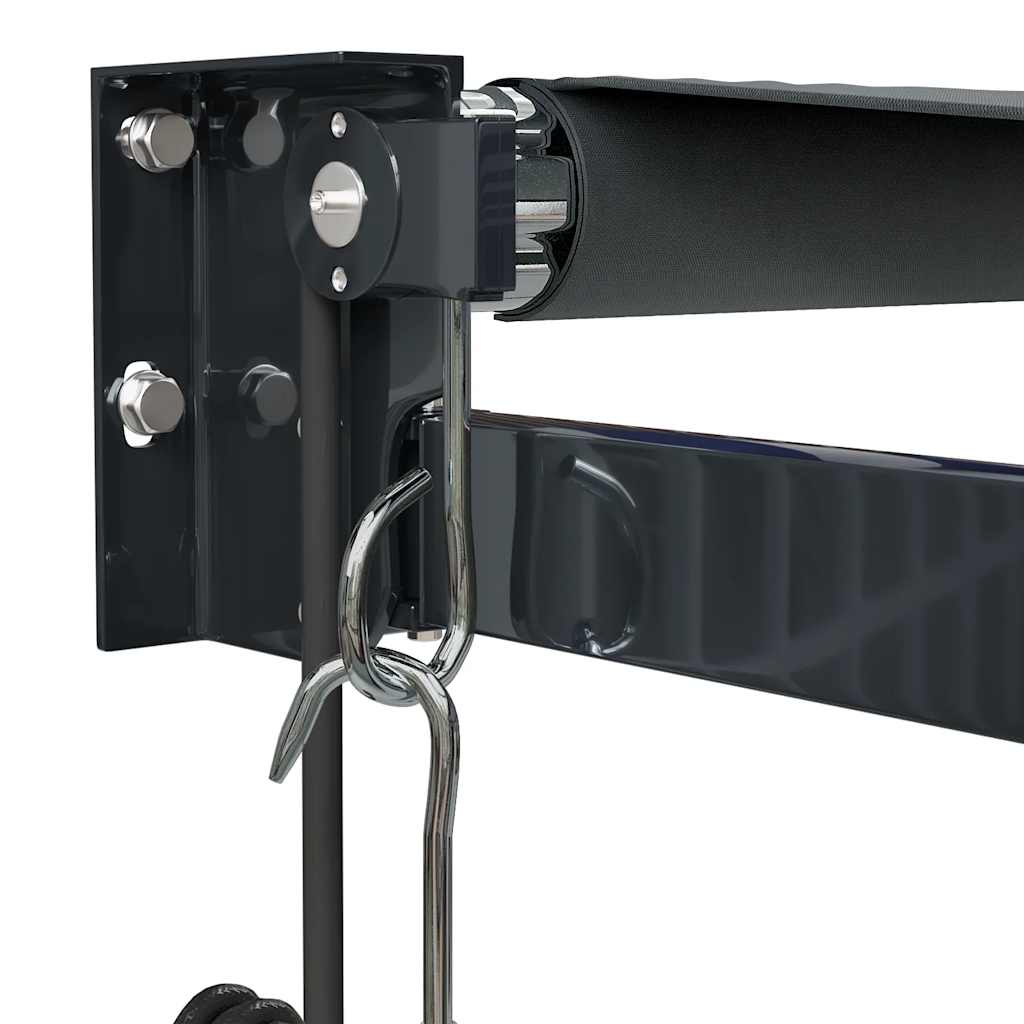 Luifel automatisch uitschuifbaar 4x3 m antracietkleurig is nu te koop bij PeponiXL, paradijselijk wonen!