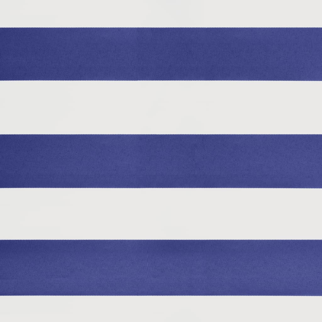 Luifel uittrekbaar 4x3 m stof en aluminium blauw en wit is nu te koop bij PeponiXL, paradijselijk wonen!