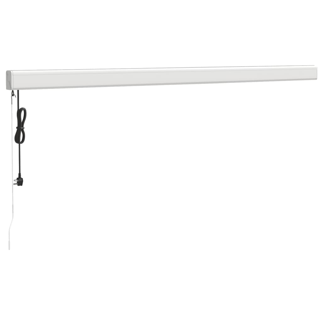 Luifel uittrekbaar 4x3 m stof en aluminium blauw en wit is nu te koop bij PeponiXL, paradijselijk wonen!