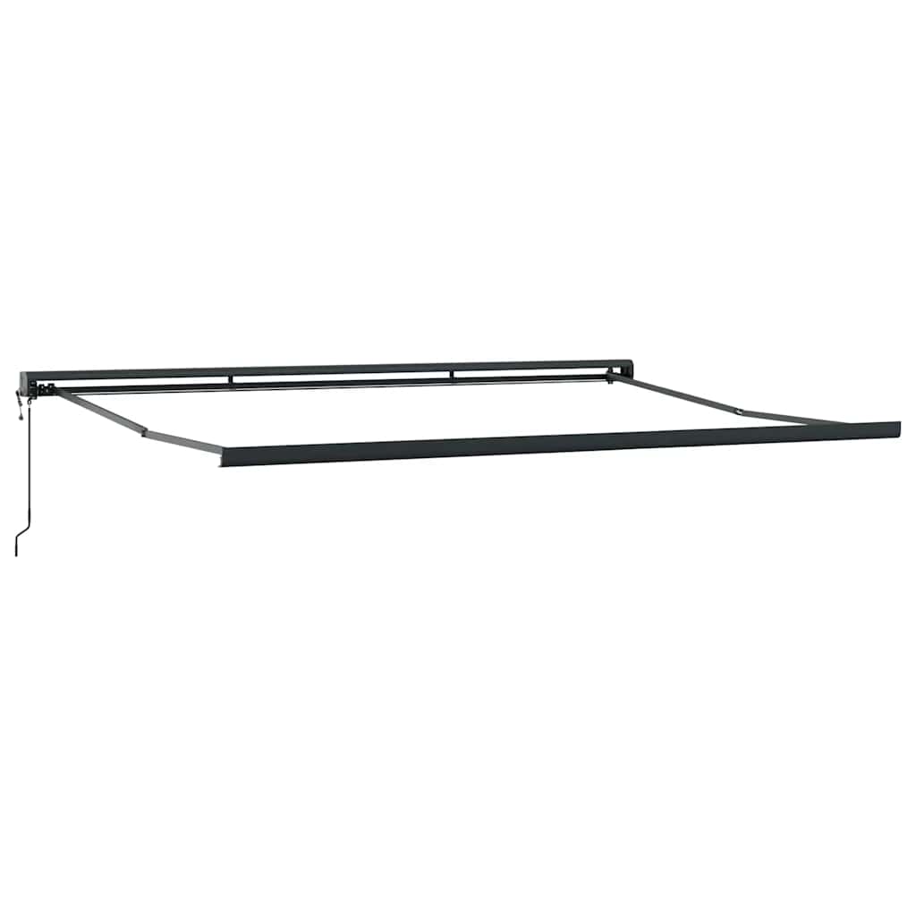 Luifel uittrekbaar 4x3 m stof en aluminium crèmekleurig is nu te koop bij PeponiXL, paradijselijk wonen!