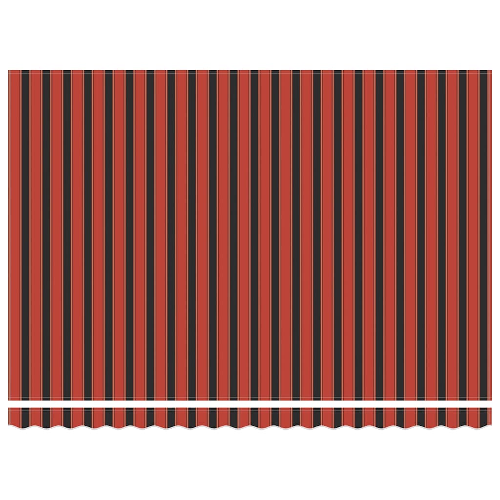 Luifel uittrekbaar 4,5x3 m stof en aluminium oranje en bruin is nu te koop bij PeponiXL, paradijselijk wonen!