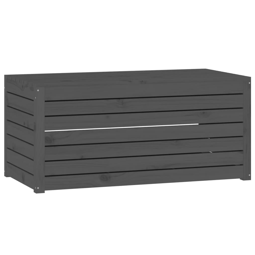 4-delige Tuinboxset massief grenenhout grijs is nu te koop bij PeponiXL, paradijselijk wonen!