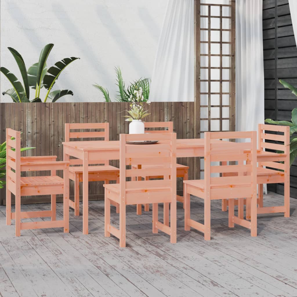 7-delige Tuinset massief douglashout is nu te koop bij PeponiXL, paradijselijk wonen!