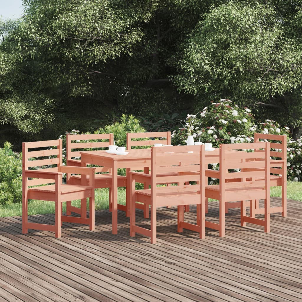 7-delige Tuinset massief douglashout is nu te koop bij PeponiXL, paradijselijk wonen!