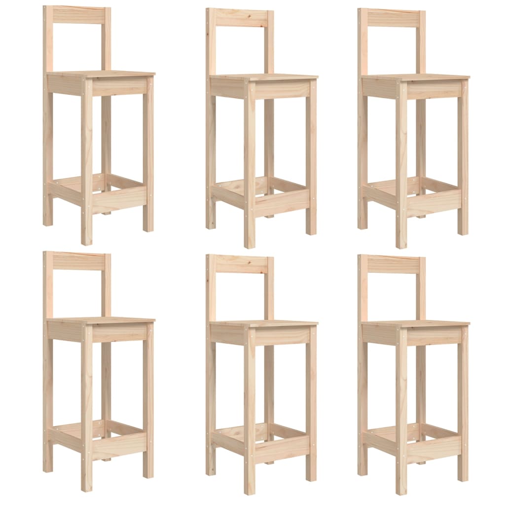 7-delige Barset massief grenenhout is nu te koop bij PeponiXL, paradijselijk wonen!