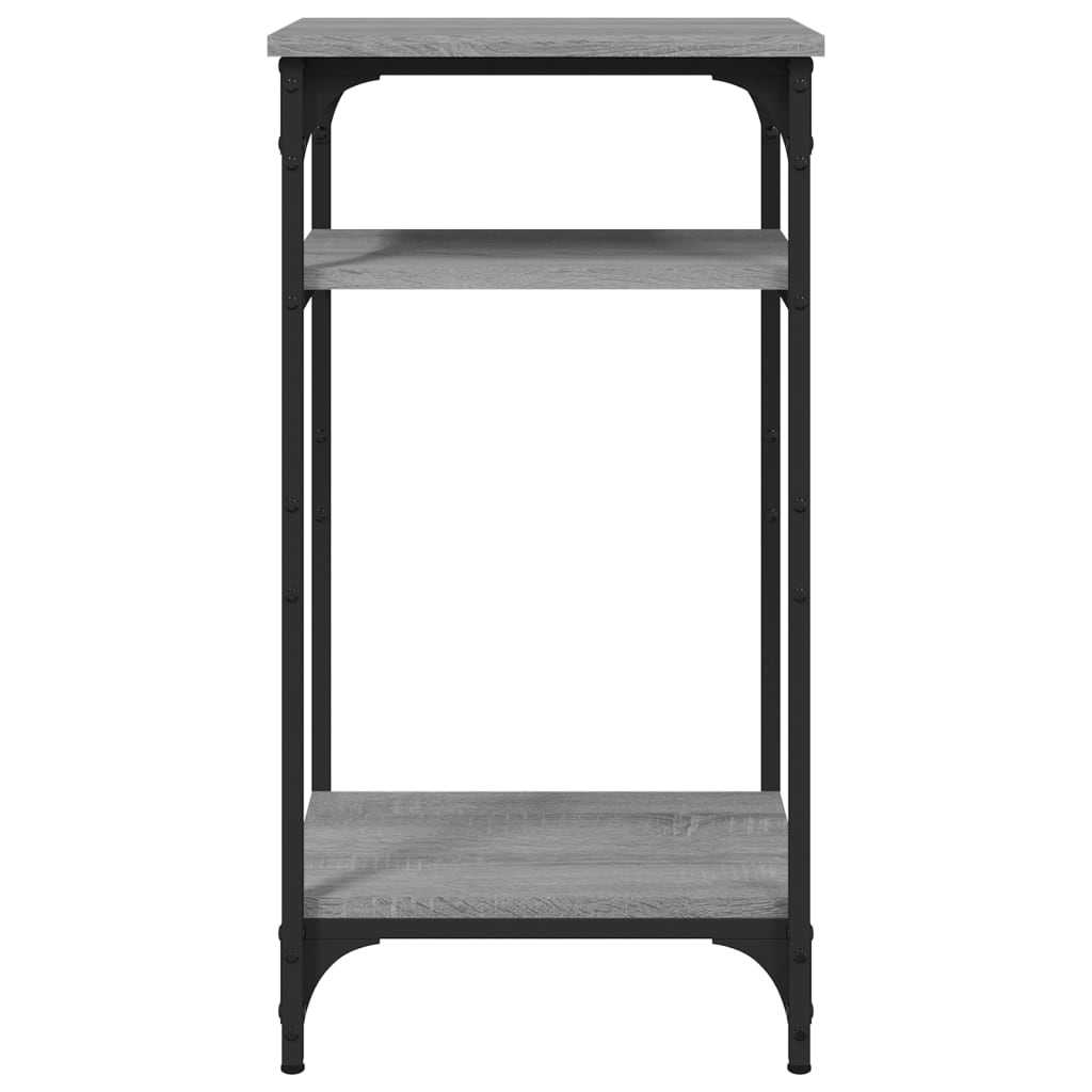 Bijzettafel 40x30x75 cm bewerkt hout grijs sonoma eikenkleurig is nu te koop bij PeponiXL, paradijselijk wonen!