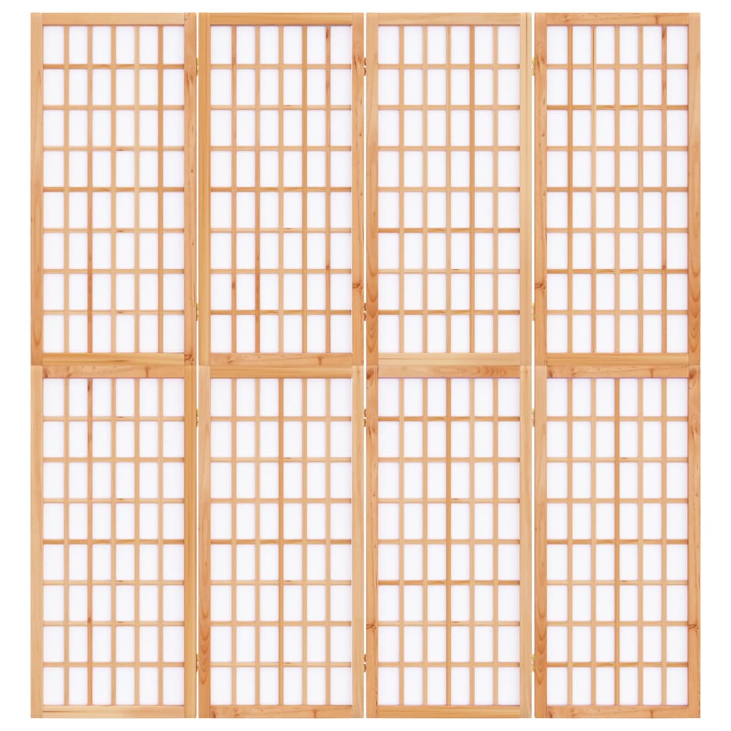 Kamerscherm inklapbaar 4 panelen Japanse stijl 160x170 cm is nu te koop bij PeponiXL, paradijselijk wonen!