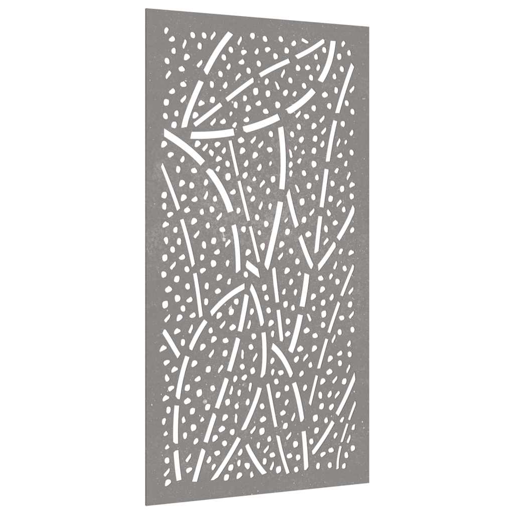 Wanddecoratie tuin bladontwerp 105x55 cm cortenstaal is nu te koop bij PeponiXL, paradijselijk wonen!
