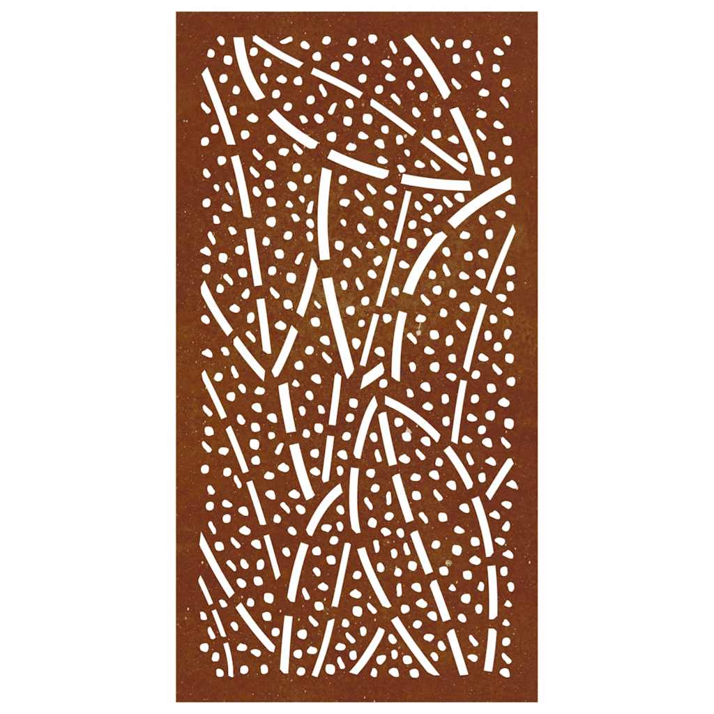 Wanddecoratie tuin bladontwerp 105x55 cm cortenstaal is nu te koop bij PeponiXL, paradijselijk wonen!