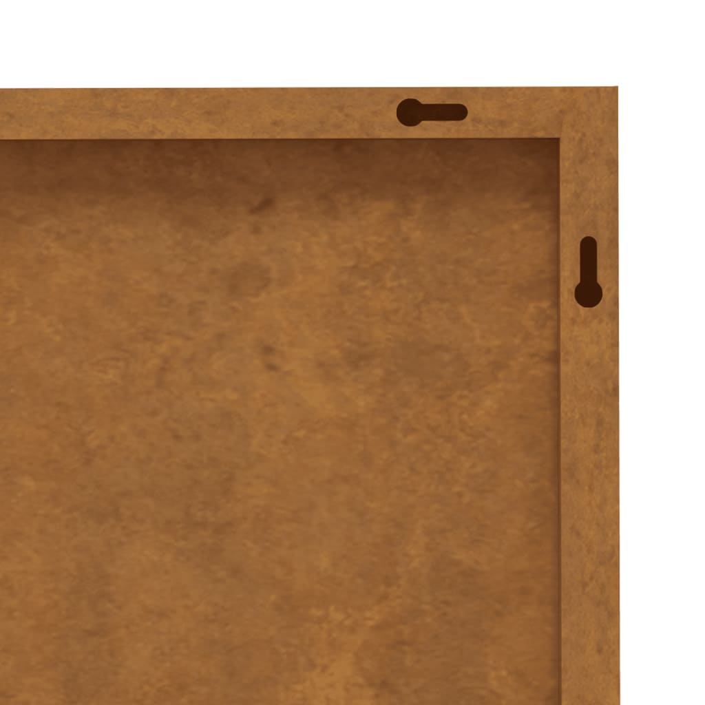 3-delige Tuindecoratieset boomontwerp 105x55 cm cortenstaal is nu te koop bij PeponiXL, paradijselijk wonen!