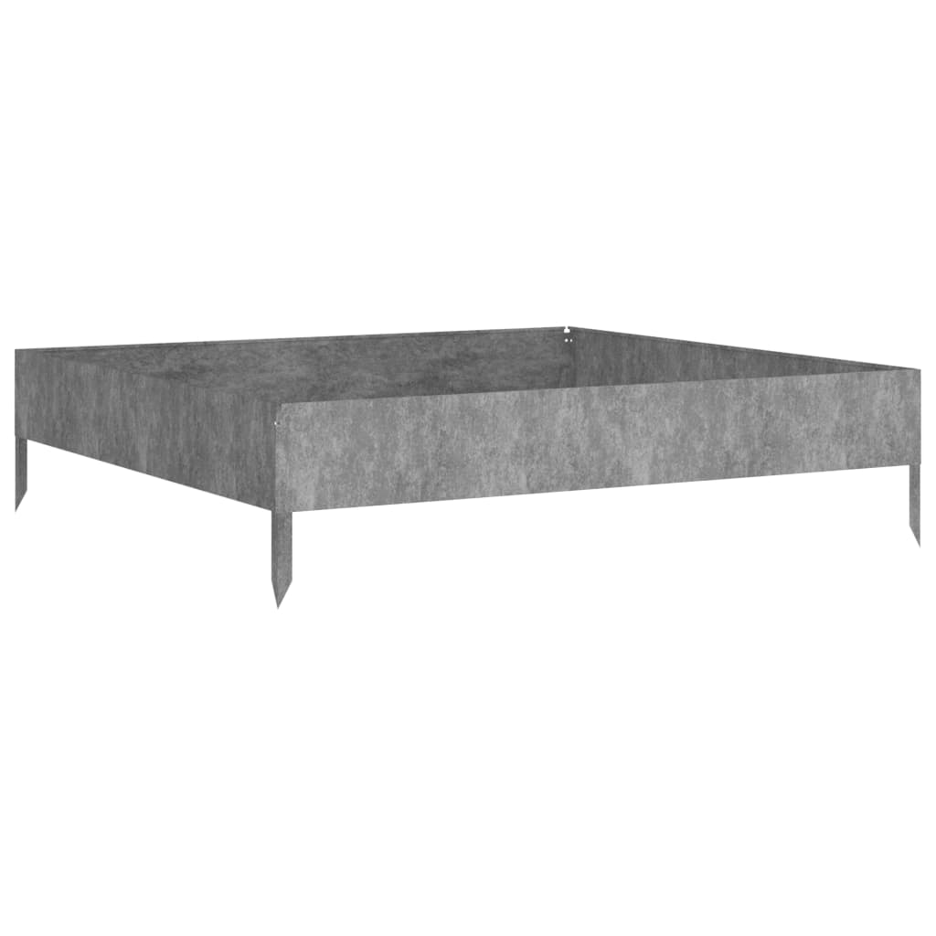 Plantenbak verhoogd 100x100x26 cm cortenstaal is nu te koop bij PeponiXL, paradijselijk wonen!