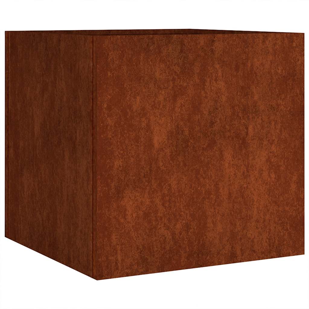 Plantenbak 40x41x40 cm cortenstaal is nu te koop bij PeponiXL, paradijselijk wonen!