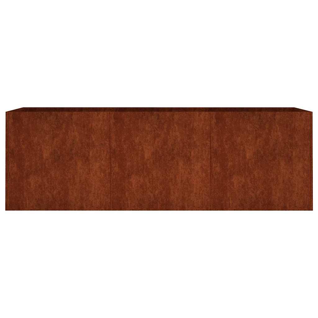 Plantenbak verhoogd 120x40x40 cm cortenstaal