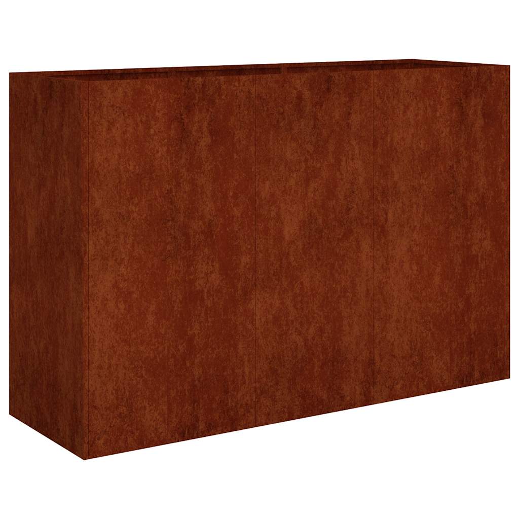 Plantenbak verhoogd 120x40x80 cm cortenstaal is nu te koop bij PeponiXL, paradijselijk wonen!