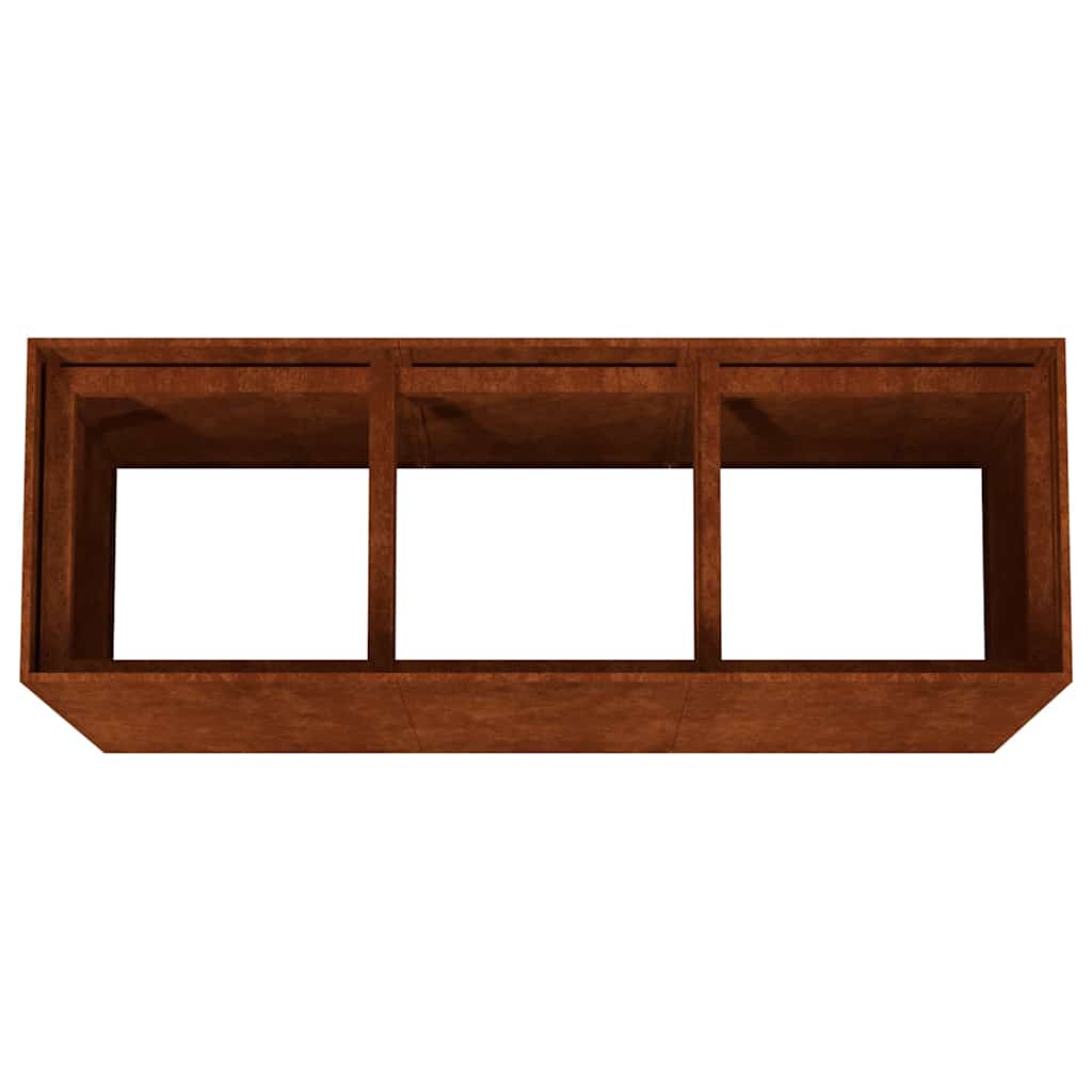 Plantenbak verhoogd 120x40x80 cm cortenstaal is nu te koop bij PeponiXL, paradijselijk wonen!