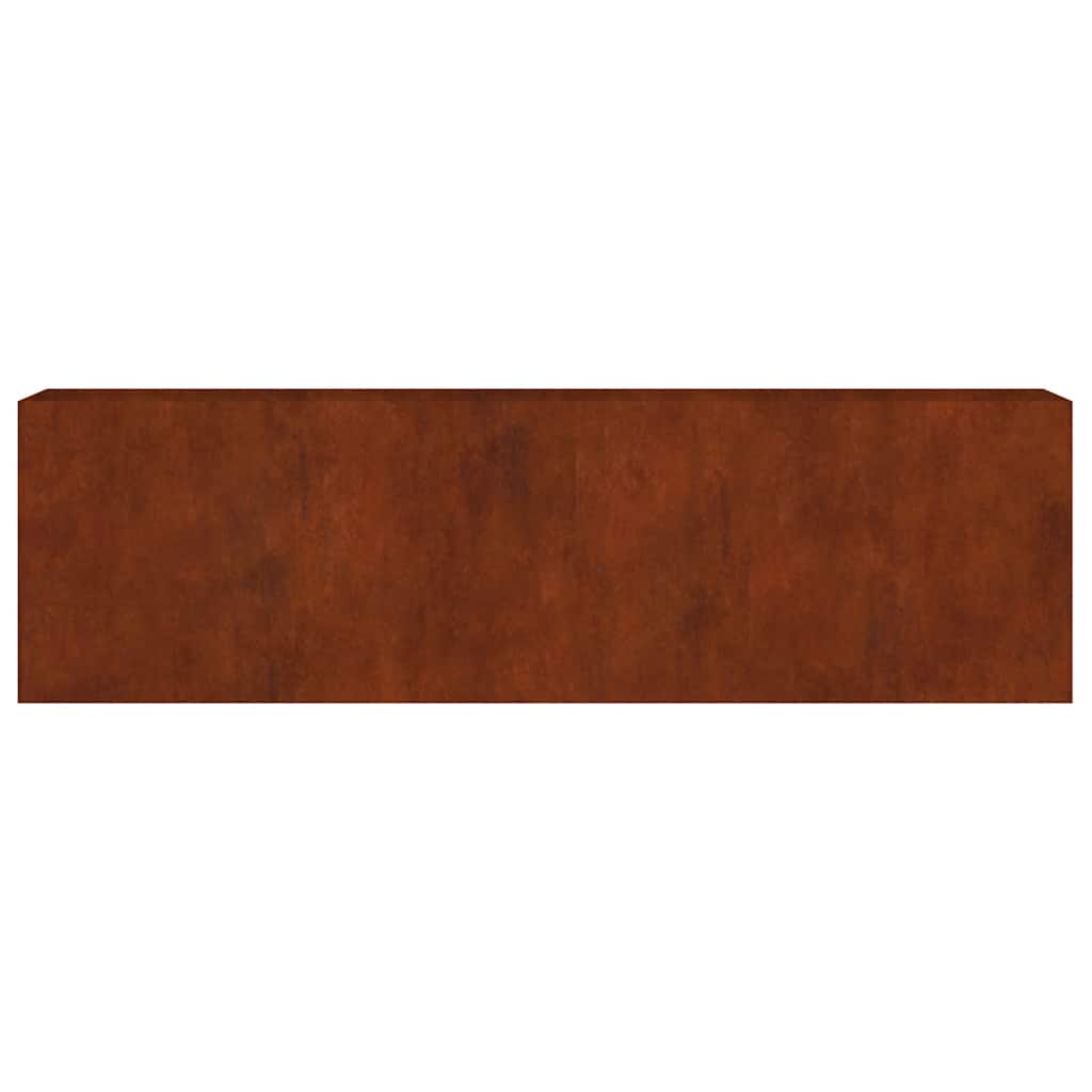 Plantenbak verhoogd 280x40x80 cm cortenstaal is nu te koop bij PeponiXL, paradijselijk wonen!