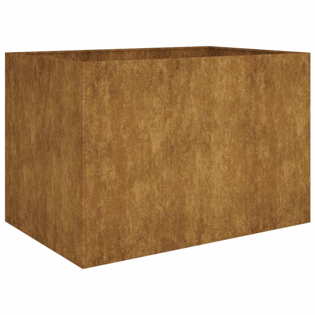 Plantenbak verhoogd 120x80x80 cm cortenstaal is nu te koop bij PeponiXL, paradijselijk wonen!