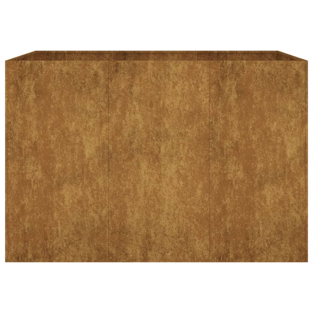Plantenbak verhoogd 120x80x80 cm cortenstaal is nu te koop bij PeponiXL, paradijselijk wonen!