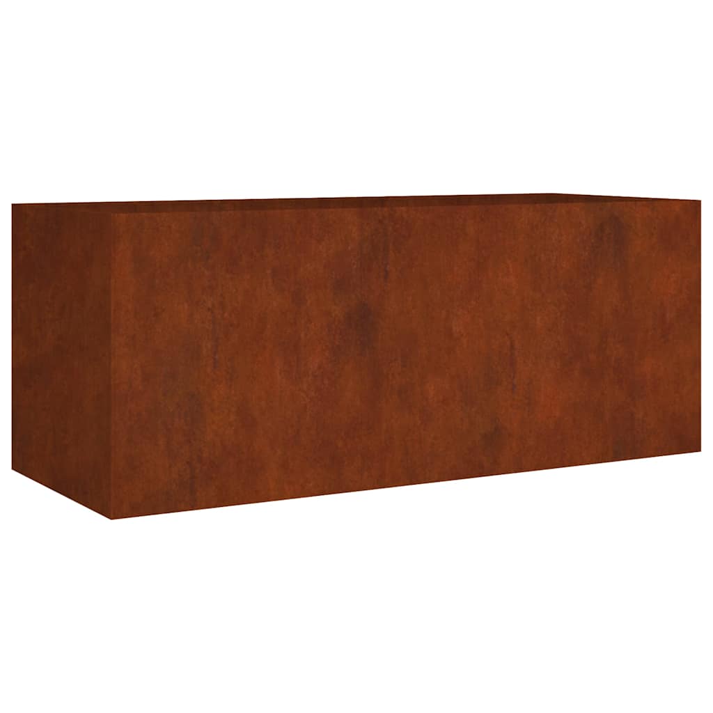 Plantenbak verhoogd 200x80x80 cm cortenstaal is nu te koop bij PeponiXL, paradijselijk wonen!