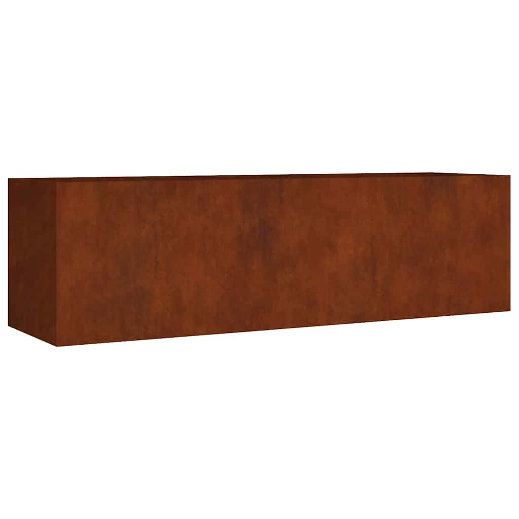 Plantenbak verhoogd 280x80x80 cm cortenstaal is nu te koop bij PeponiXL, paradijselijk wonen!