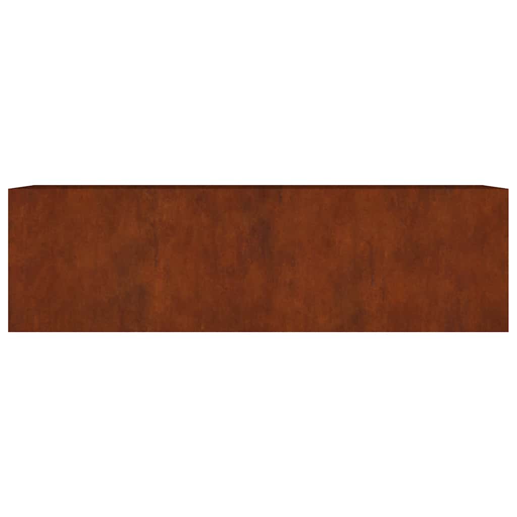 Plantenbak verhoogd 280x80x80 cm cortenstaal is nu te koop bij PeponiXL, paradijselijk wonen!