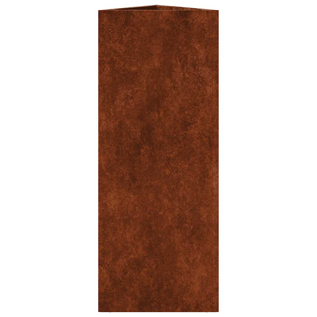 Plantenbak 30x26x75 cm cortenstaal is nu te koop bij PeponiXL, paradijselijk wonen!