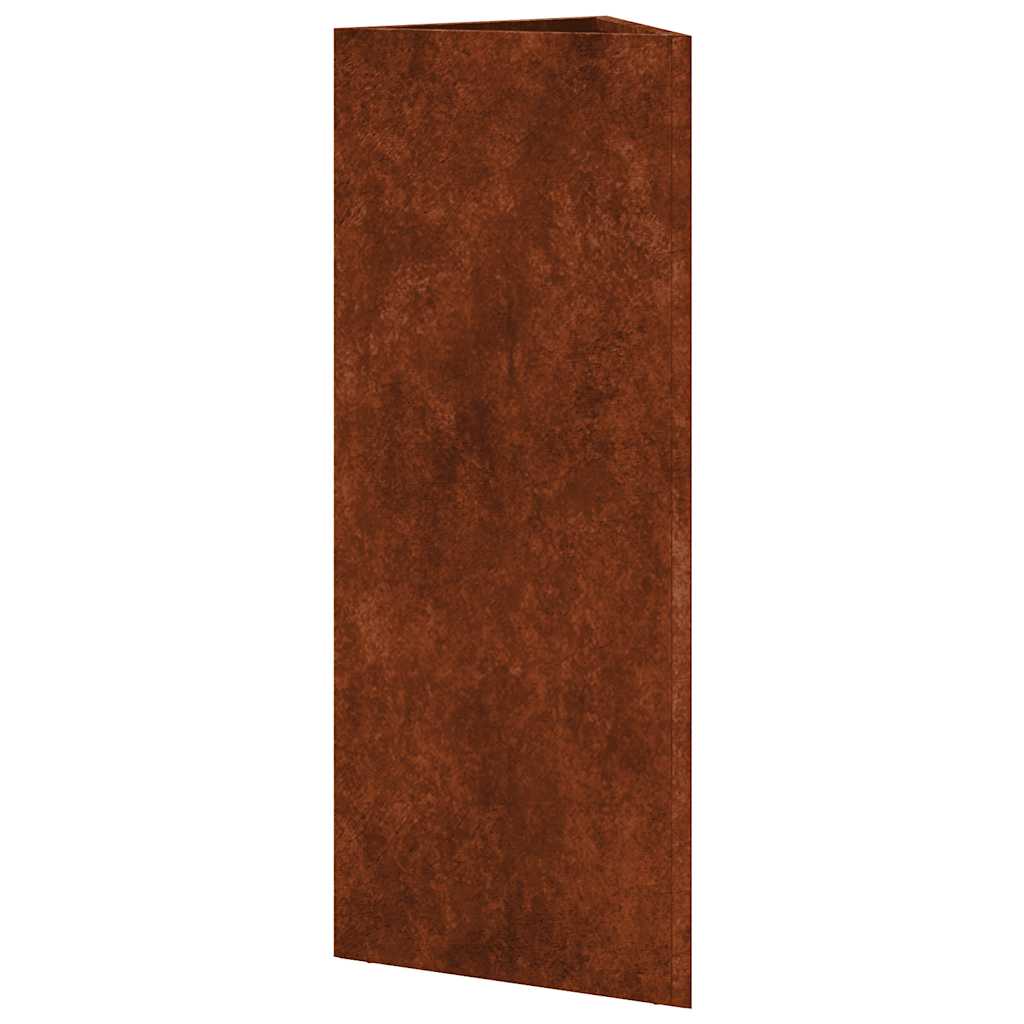 Plantenbak 30x26x75 cm cortenstaal is nu te koop bij PeponiXL, paradijselijk wonen!