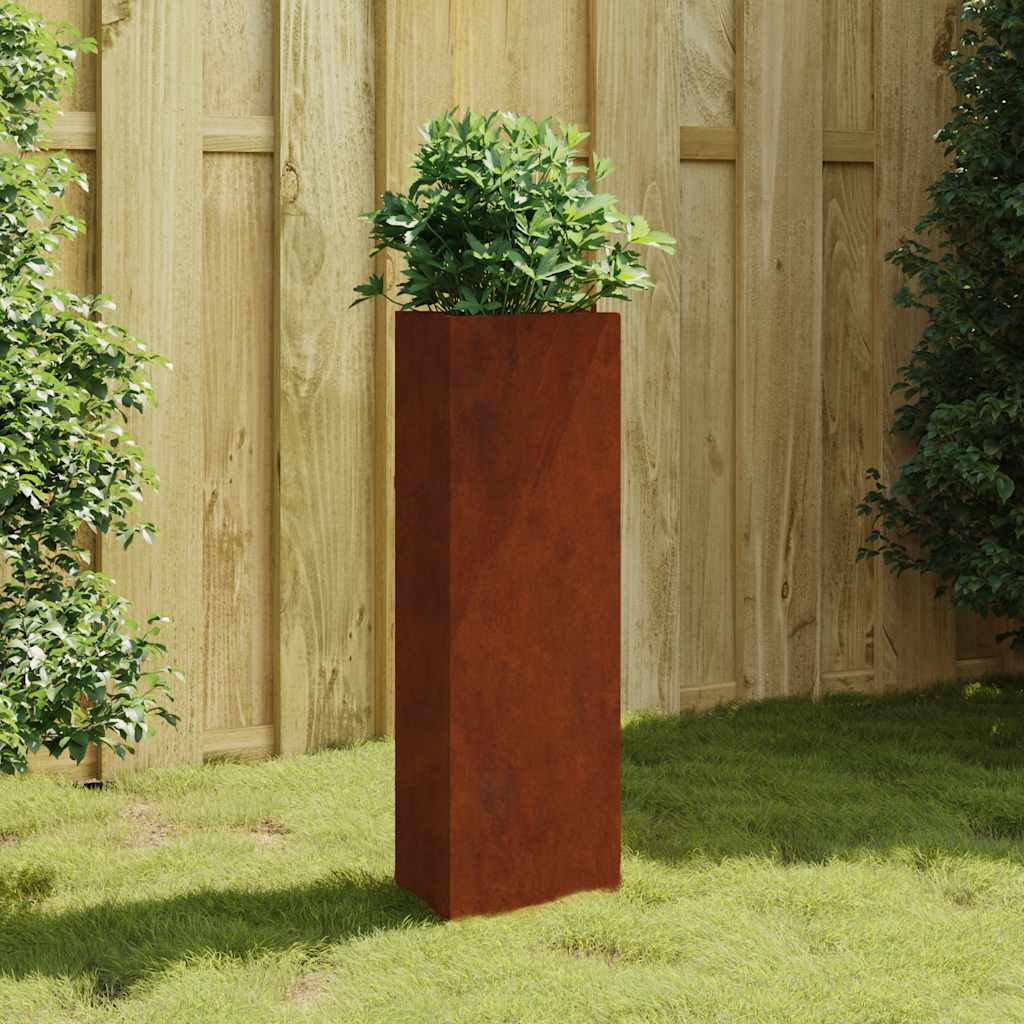 Plantenbak 30x26x75 cm cortenstaal is nu te koop bij PeponiXL, paradijselijk wonen!