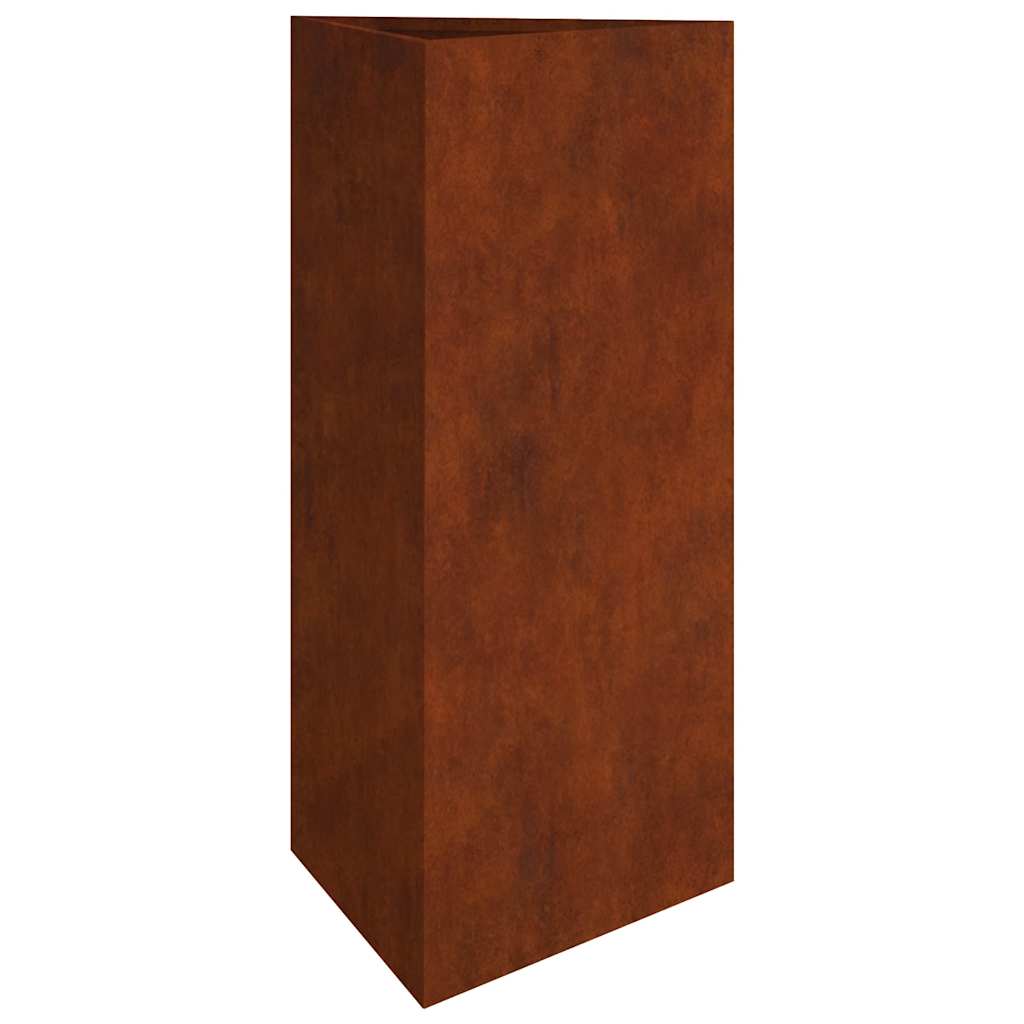 Plantenbak 40x34,5x75 cm cortenstaal is nu te koop bij PeponiXL, paradijselijk wonen!