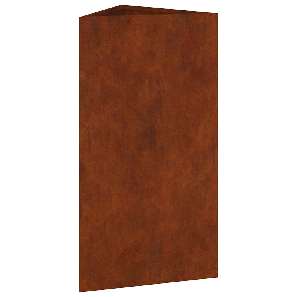 Plantenbak 40x34,5x75 cm cortenstaal is nu te koop bij PeponiXL, paradijselijk wonen!