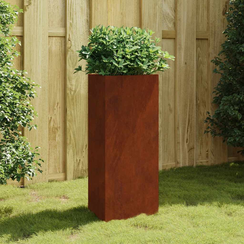 Plantenbak 40x34,5x75 cm cortenstaal is nu te koop bij PeponiXL, paradijselijk wonen!