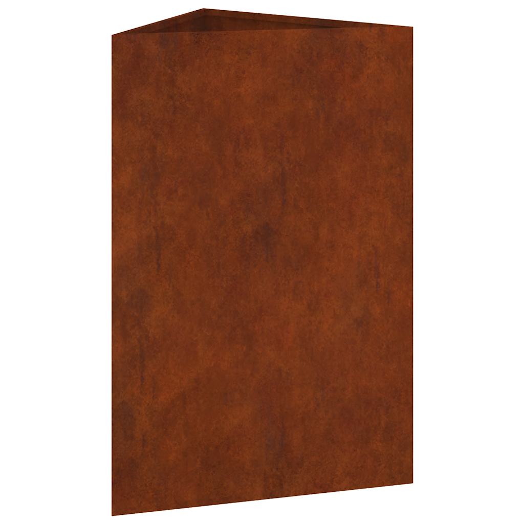 Plantenbak 50x43x75 cm cortenstaal is nu te koop bij PeponiXL, paradijselijk wonen!