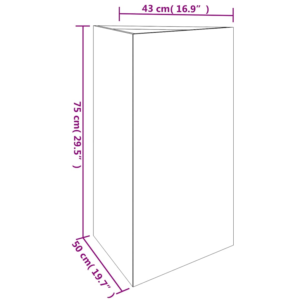 Plantenbak 50x43x75 cm cortenstaal is nu te koop bij PeponiXL, paradijselijk wonen!