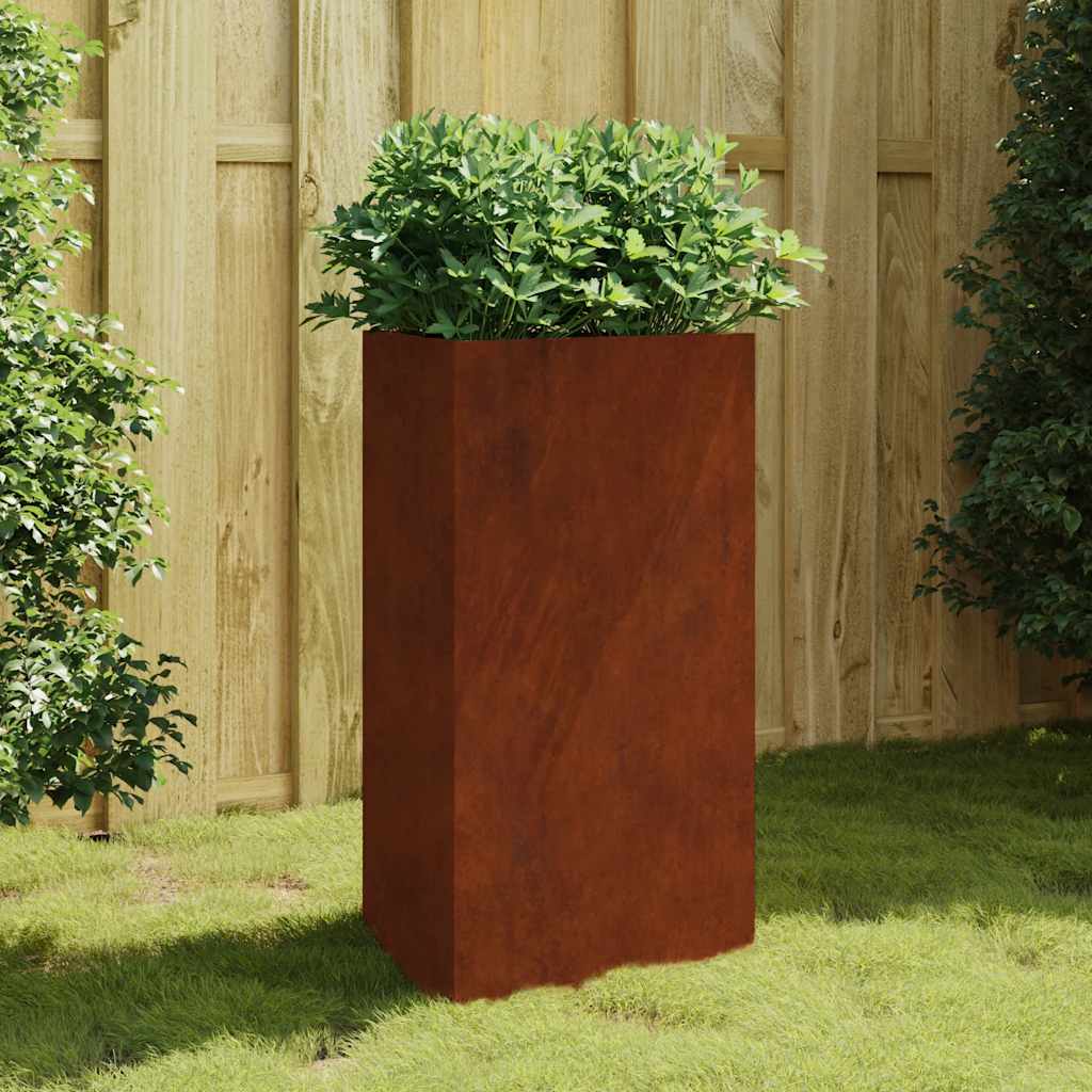 Plantenbak 50x43x75 cm cortenstaal is nu te koop bij PeponiXL, paradijselijk wonen!