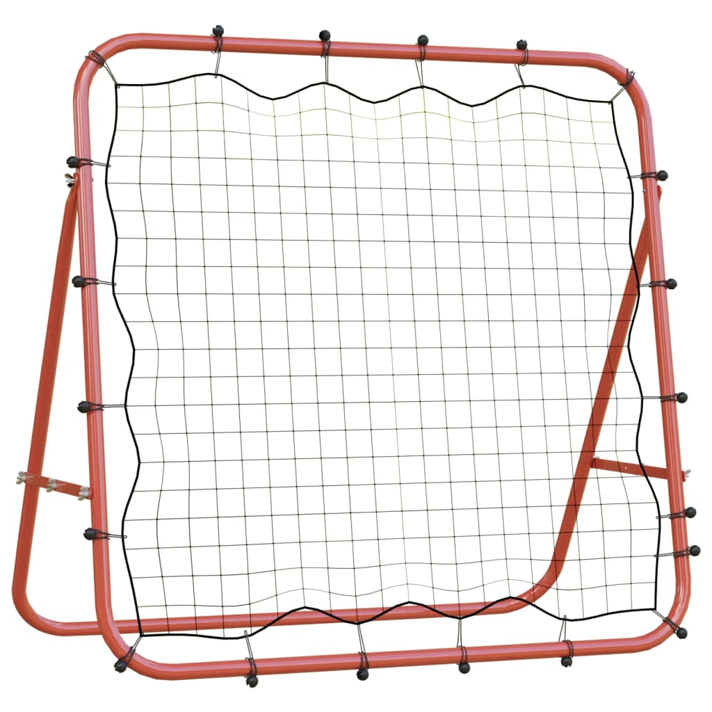 Voetbal kickback rebounder verstelbaar 96x80x96 cm staal en PE is nu te koop bij PeponiXL, paradijselijk wonen!