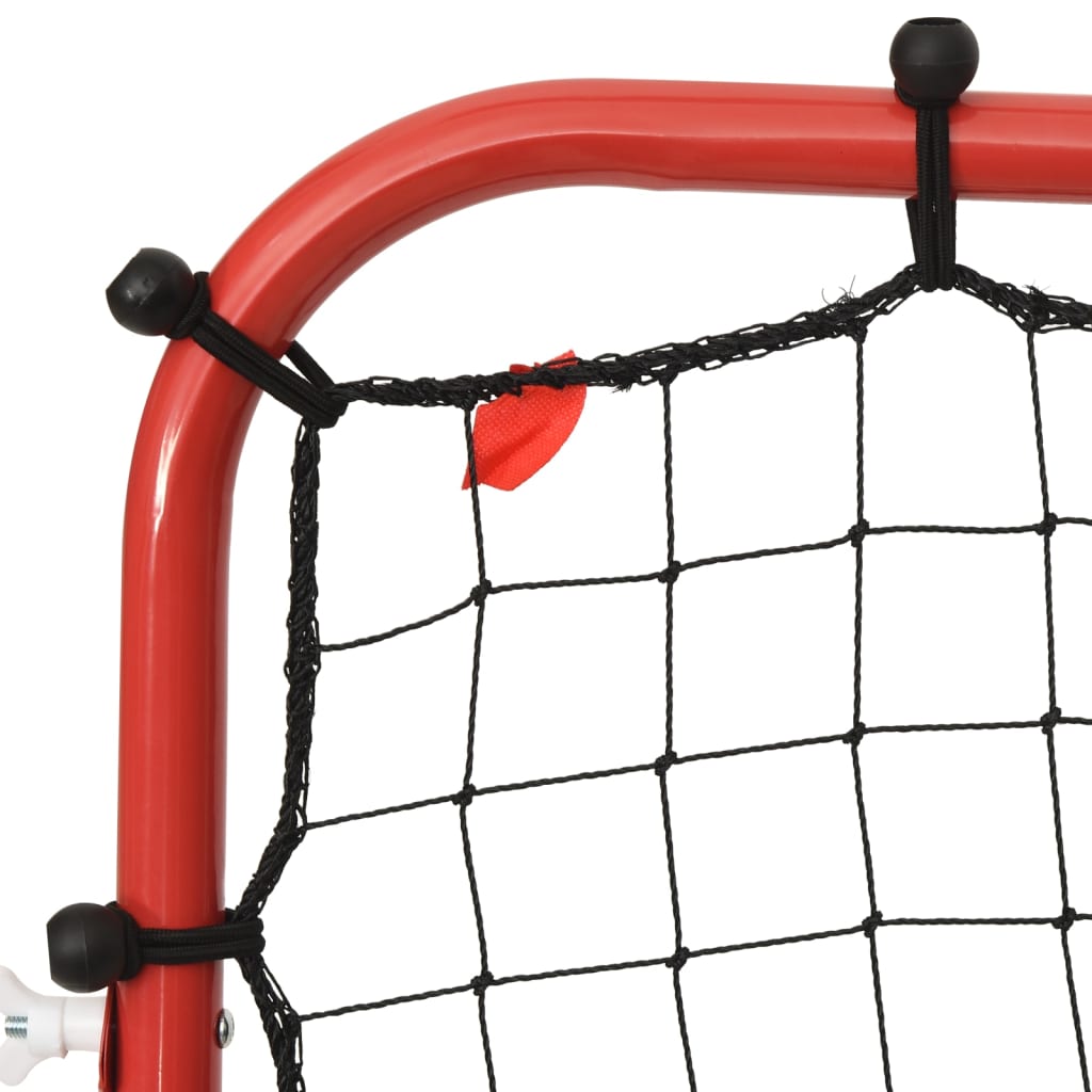Voetbal kickback rebounder verstelbaar 96x80x96 cm staal en PE is nu te koop bij PeponiXL, paradijselijk wonen!