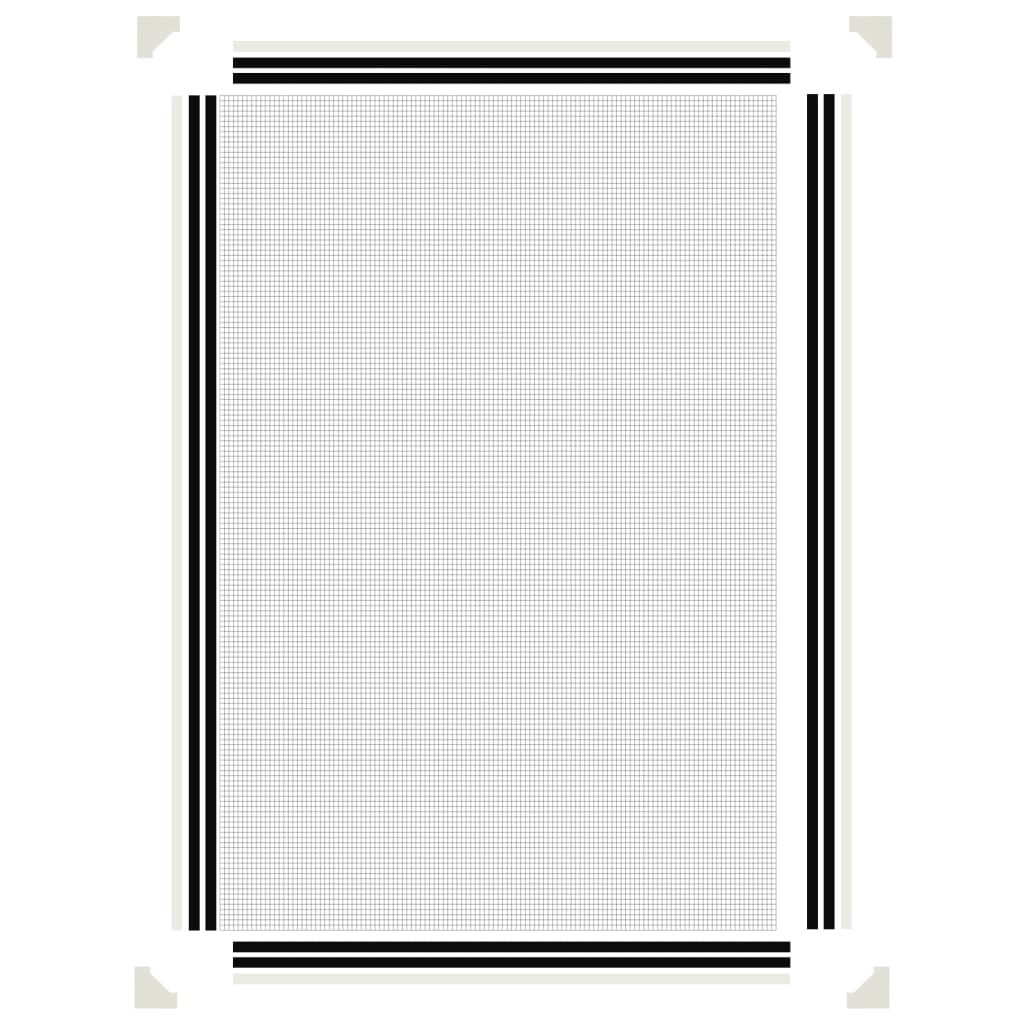 Insectenhor voor ramen magnetisch 80x120 cm wit is nu te koop bij PeponiXL, paradijselijk wonen!